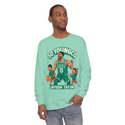 So Young Celtics Long Sleeve T-Shirt, NBA Fan Apparel, Jayson Tatum with Sons, Unisex Tee, Basketball Gift