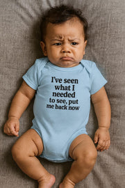 Funny Baby Onesie – AI Joke Newborn Bodysuit, Baby Shower Gift