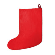 Merry Christmas stocking Christmas Stocking | red holiday stocking with gifts & candy cane