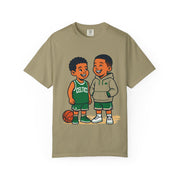 Celtics NBA Unisex Garment-Dyed T-shirt for Young Kids and NBA Fans, Basketball Tee Shirt, Sports Fan Apparel, Celtics Tshirt, NBA Clothing